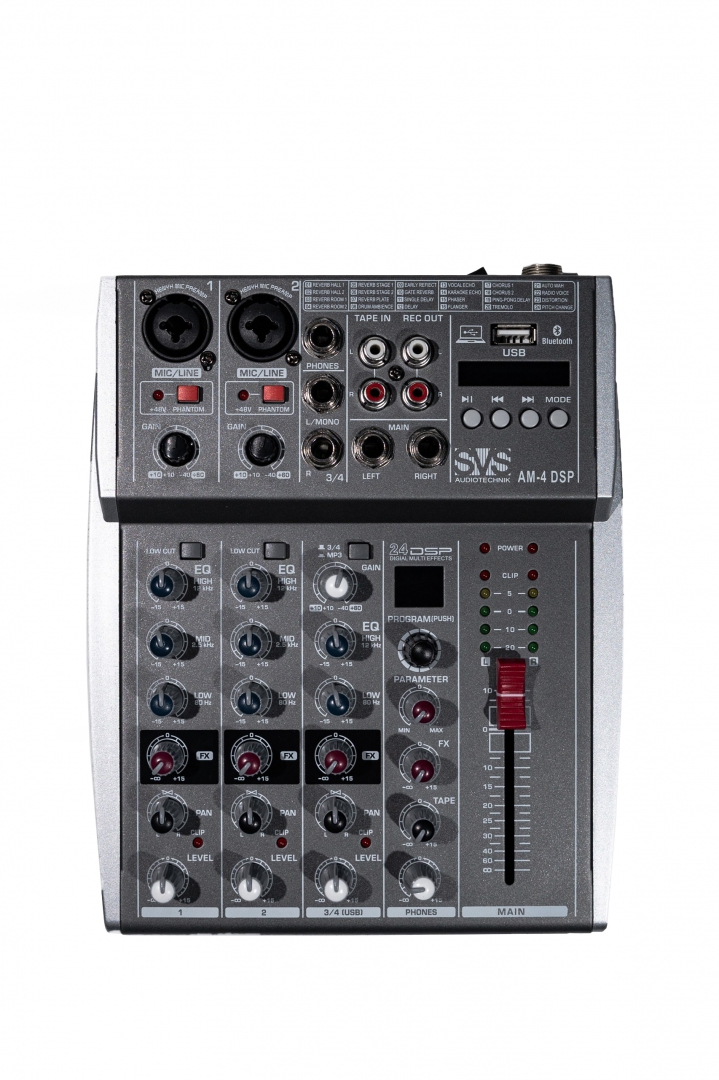 SVS Audiotechnik mixers AM-4 DSP Аналоговый микшерный пульт, 4-канала в Сыктывкаре