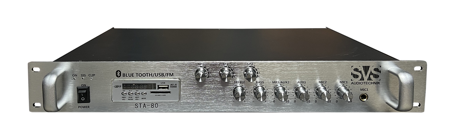 SVS Audiotechnik STA-80 Микшер-усилитель для систем Public Address в Сыктывкаре
