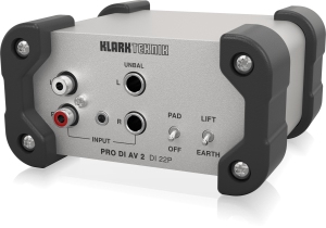Klark Teknik DI 22P пассивный стерео директ-бокс в Сыктывкаре